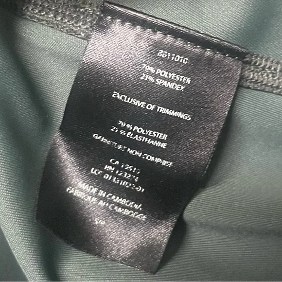 Womens Lole Dark Green Leggings with Pockets Activewear Workout Athletic Small - Picture 9 of 9